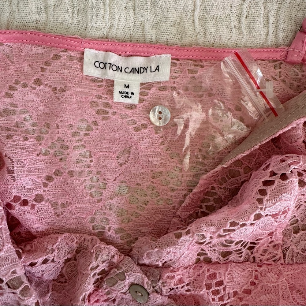 Cotton Candy LA Lace Bralette Top *NEW* - Picture 7 of 9